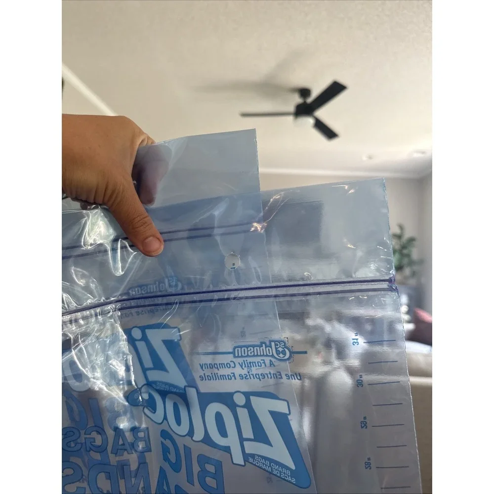 Ziploc Brand Big Bags‎ 4 XL Big Bags 10 Gallon Size + 2 Jumbo Big Bag 20 Gallon